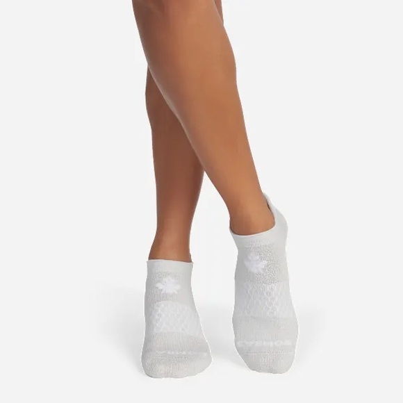Bombas Women’s Gripper Ankle Socks Harbor Grey S - Picture 4 of 6
